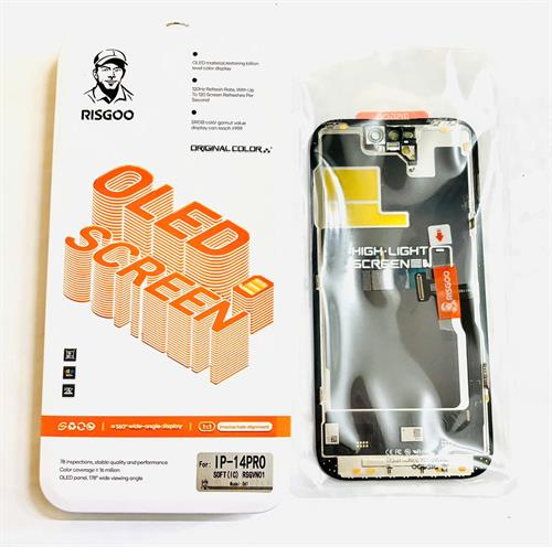 Màn Hình iPhone 14 PRO Oled Phôi Dẻo - Chính Hãng Risgoo